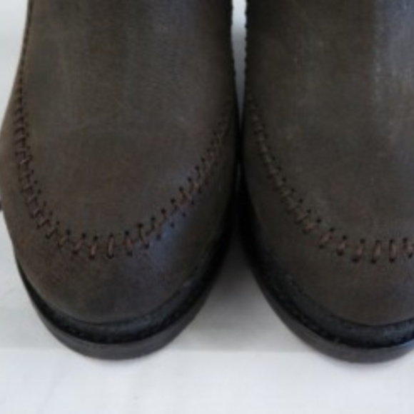 Rag & Bone Wedge RARE Leather Platform Boots NEW 8 - Picture 7 of 7